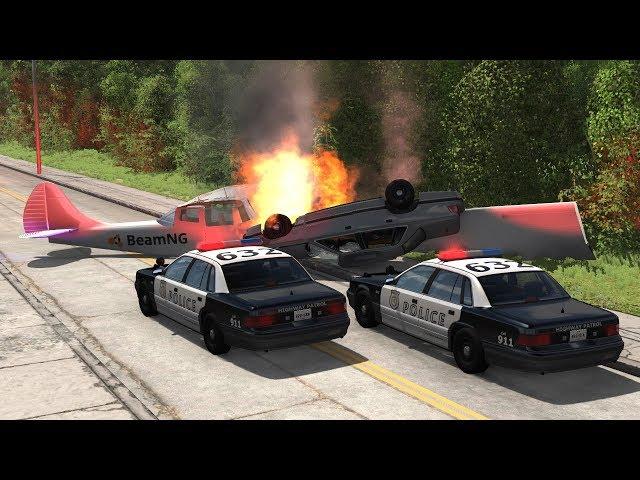 Police Motorcade Attacks 3 | BeamNG.drive