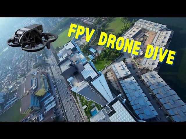 FPV Drone Dive with DJI Avata (3.5" AxisFlying)