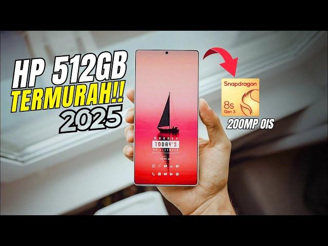 Memorinya gak abis-abis! 7 HP MEMORI INTERNAL 512GB TERMURAH 2025