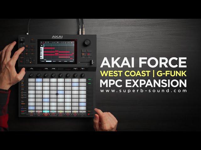 AKAI Force West Coast G-Funk Beatmaking | Expansion Pack