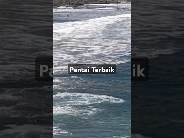 Salah satu Pantai Terbaik di Jawa Barat, Pantai Karang Hawu #shortsfeed #shorts