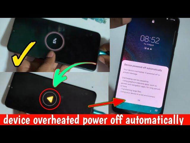 Samsung A20 / Samsung A30 / Samsung A50 / your device overheated power off automatically @sagarplaza