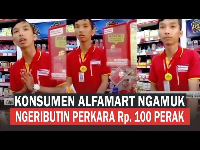 Karyawan Alfamart Kena Semprot, Karena Perkara Uang Rp.100 Perak