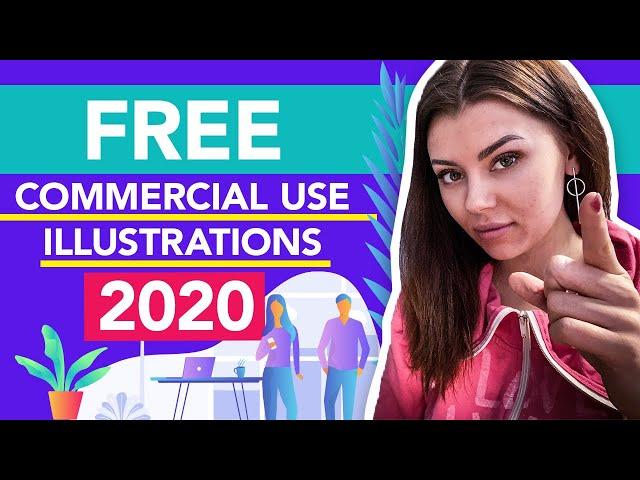 FREE Commercial Use illustrations for designers