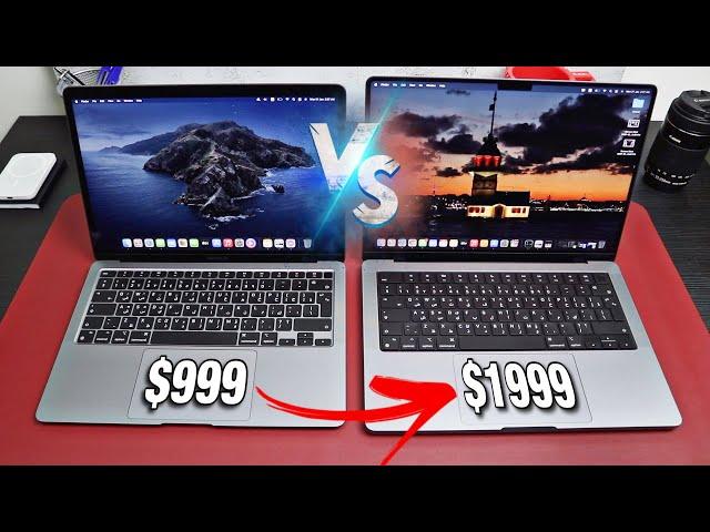 MacBook Pro 14 VS M1 MacBook Air | Video Editing Perspective !