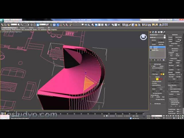 3ds max  Autocad Dwg Files import and Creating Wall (villa modelling part 1)