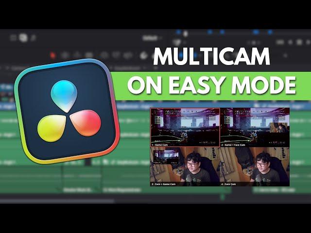 STOP wasting time on multicam setup in DaVinci Resolve (I fixed it!)