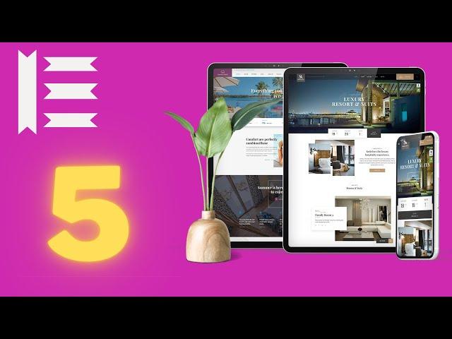 5 Best Hotel Booking Wordpress Elementor Themes 2024