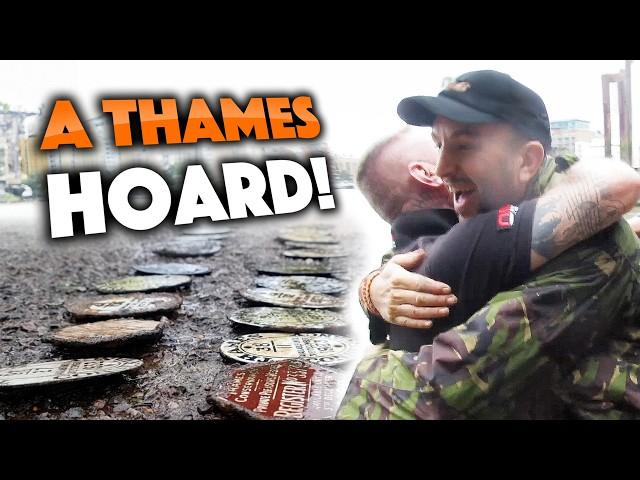 A Thames HOARD! They keep coming up! Mudlarking and Magnet Fishing special