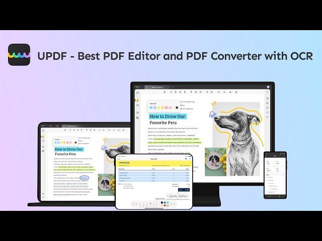 Meet UPDF - Best PDF Editor and PDF Converter with OCR