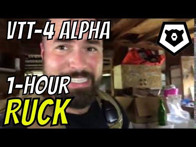 Viking Training Task 4 Alpha: Ruck 1 Hour - VR to Viking Preparedness
