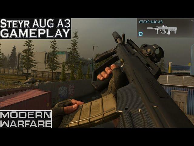 Modern Warfare Steyr AUG A3 (AUG) Gameplay