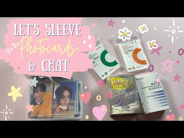 Sleeve Photocards & Chat with me 