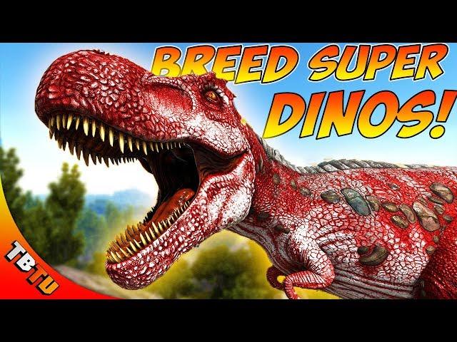 HOW TO BREED SUPER DINOS! ARK STAT MUTATIONS EXPLAINED! Ark: Survival Evolved Breeding Tutorial