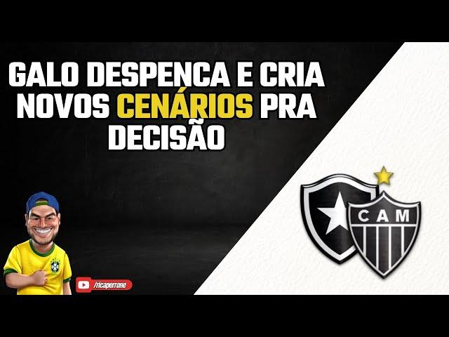 Galo em "crise" as vésperas da decisão muda o jogo?