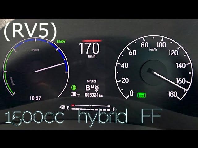 (2021y) HR-V e:HEV , acceleration test.(Japan specification)