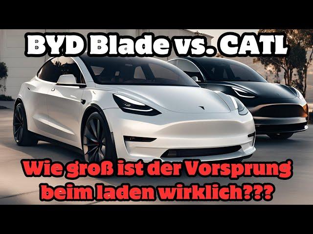  LFP Showdown: BYD Blade vs. CATL; um wieviel schneller lädt er wirklich? Tesla Model Y SR MiG/MiC