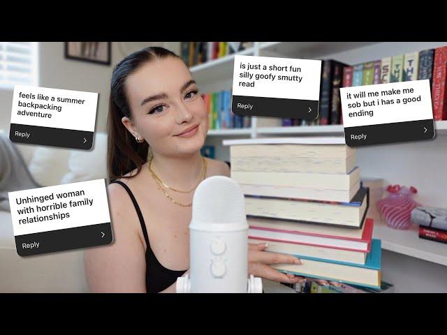 ASMR 15 oddly specific book recommendations 