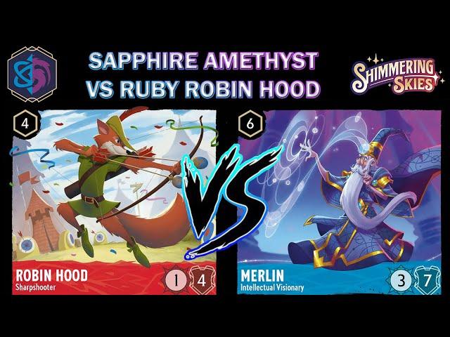 🟣 SAPPHIRE AMETHYST HAS INSANELY POWERFUL META INTERACTIONS - Disney Lorcana Gameplay