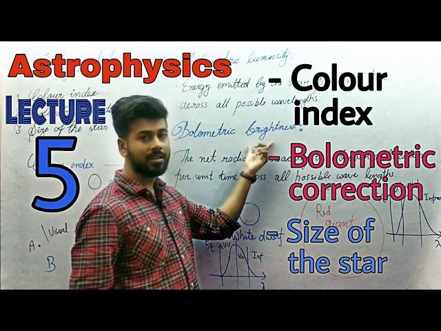 Color index | Bolometric correction | Radius - Luminosity relation of the star | Astrophysics L 5