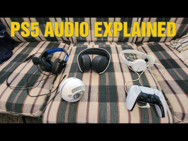 PS5 Headphones USB MIC HEADSETS CONTROLLER AND WIRELESS HEADSETS EXPLAINED