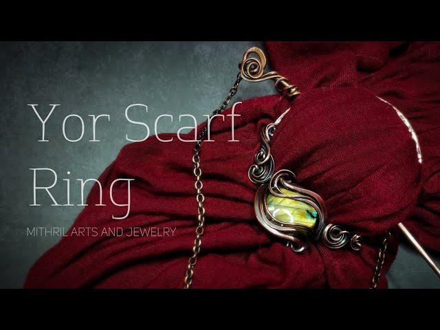  FREE WIRE JEWELRY MAKING TUTORIAL  YOR SCARF RING