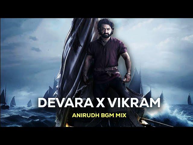 Devara X Vikram  | Anirudh Mix | DJ Vanix Mashup