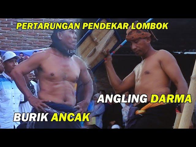 TERBARU !!! ANGLING DARMA VS BURIK ANCAK || PERESEAN PRAYA 2022