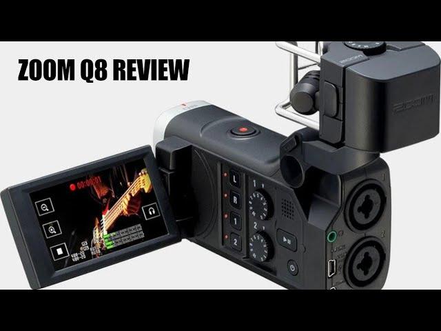 Zoom Q8 Handy Video Recorder - Test and Review - Best Video Camera for Drummers