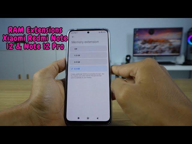 How To Add/Enable RAM Extensions On Xiaomi Redmi Note 12 & Note 12 Pro