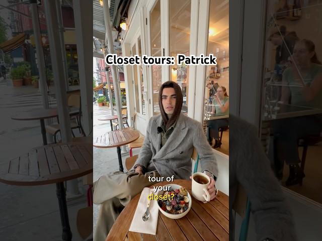 Closet tours: Patrick (this is insane lol) #fashion #mensfashion #closettour #vintage