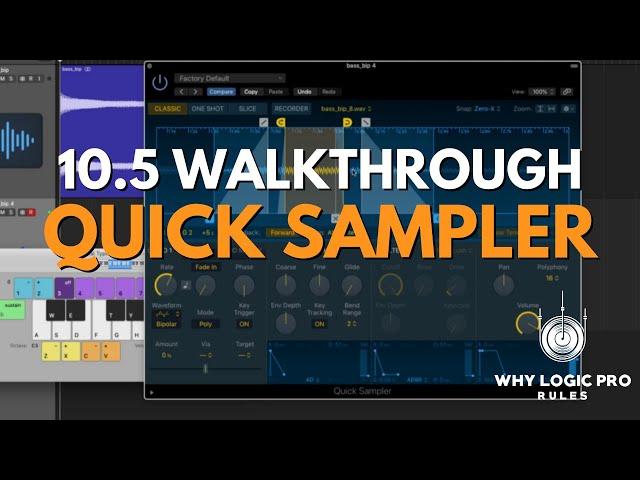 Quick Sampler - The Easiest Way to Sample Audio in Your Logic Projects