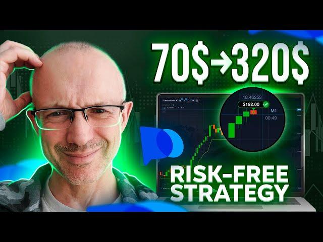 70$ TO 320$ RISK-FREE TRADING STRATEGY FOR BINARY OPTIONS | Best Pocket Option Trading Strategy