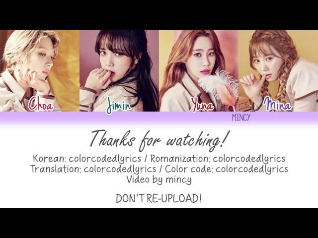 AOA Black - Elvis (Band Version) (Color Coded Han|Rom|Eng Lyrics) | mincy