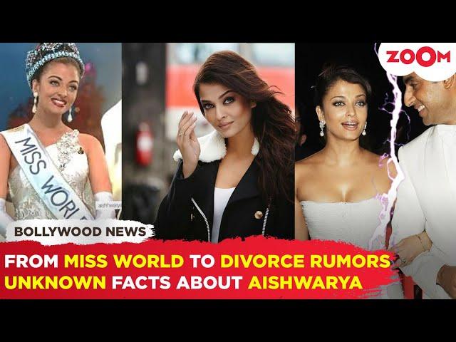 Aishwarya Rai CELEBRATES her 51st birthday: Unknown & Surprising facts about the former Miss World!