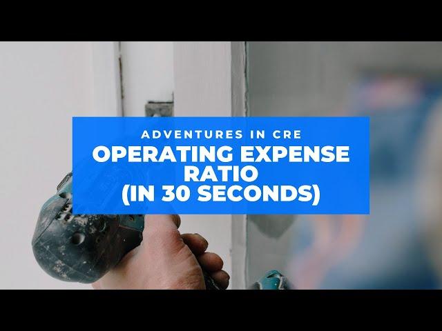 How to Calculate the Operating Expense Ratio