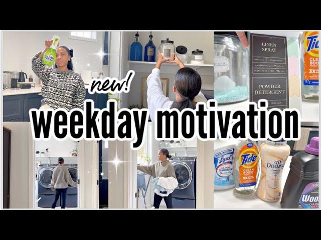 WEEKDAY CLEANING MOTIVATION || SUNDAY RESET ROUTINE || CLEAN WITH ME