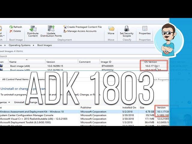 SCCM 1802 & MDT 8450 | Upgrade To Windows 10 ADK 1803!