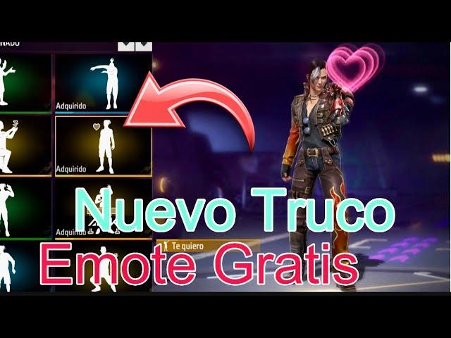 Ya Puedes Conseguir Emotes En Free Fire Sin Tener Gemas  Azules O Diamantes ( Gana emote Gratis