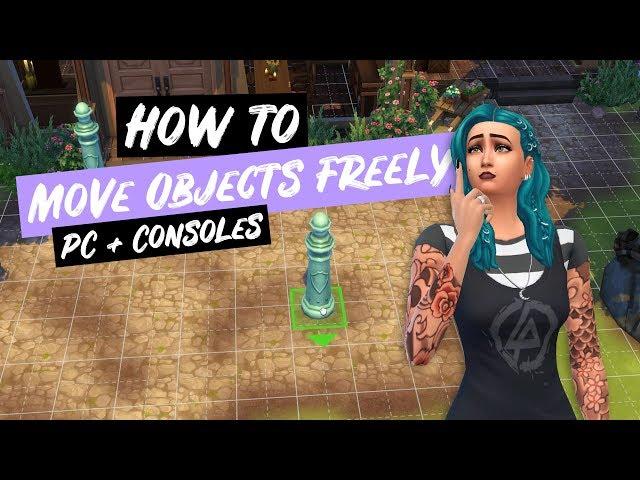 How to freely Move Objects in The Sims 4 | Tutorial | The Sims 4 PC & XBOX/PS