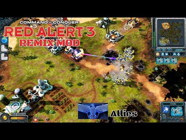 Redalert 3 | REMIX Mod | game play | Allies