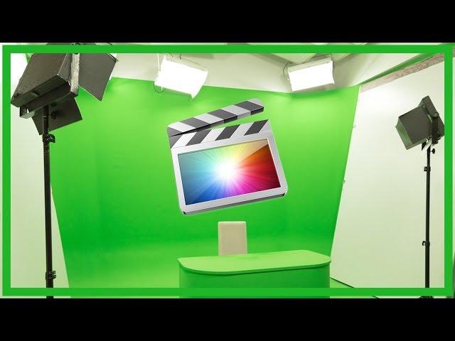 How To Work With Green Screen and Chroma Key In Final Cut Pro X