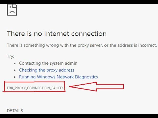 How to fix "ERR PROXY CONNECTION FAILED" in easy few steps (tamil)