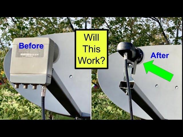Installing a Replacement LNB on a Satellite Dish for Satellite TV