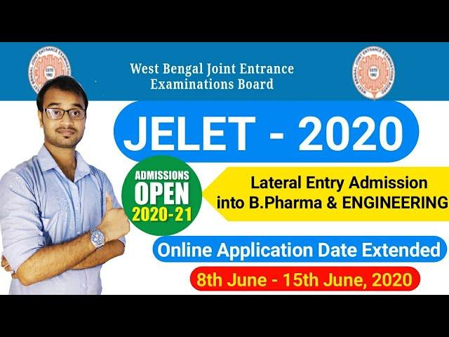 Jelet 2020⭕New Update || online application Extended