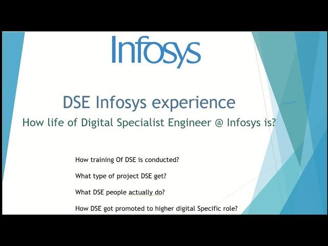 Infosys Dse experience and job life | Dse engineers life | Dse training to promotion to higher role