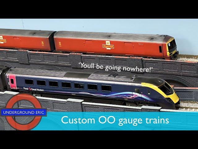 3D printed Class 180 & 325 project - Cmac Model Railways build. Custom OO gauge trains