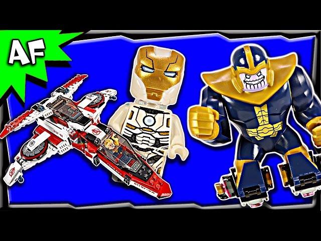 Lego Marvel Avengers AVENJET SPACE MISSION 76049 Stop Motion Build Review