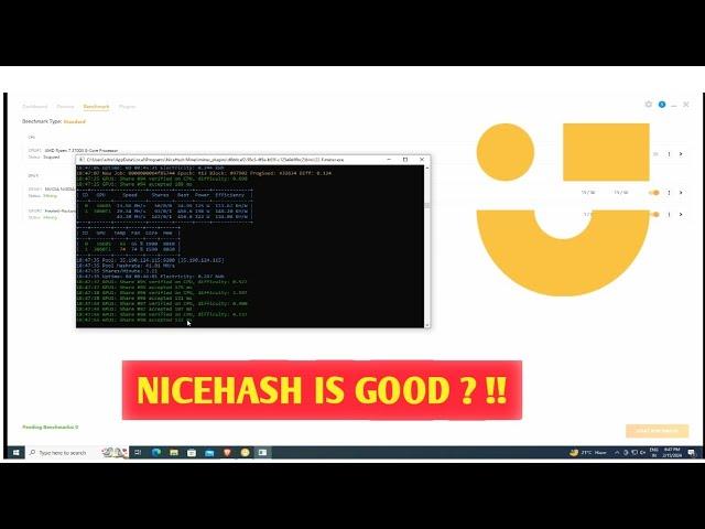 How to Mine with Nicehash miner || How to create Nicehash account