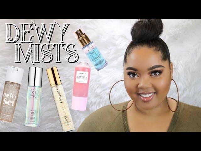 Battle of the NEW Dewy Setting Mists | GLOW RECIPE, FARSALI, ABH, + MORE